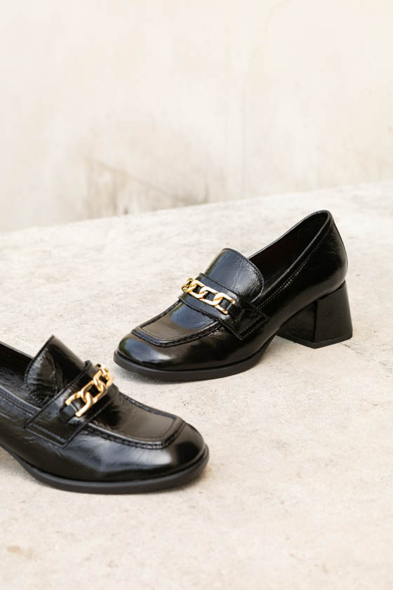 Mocassin brillant shop