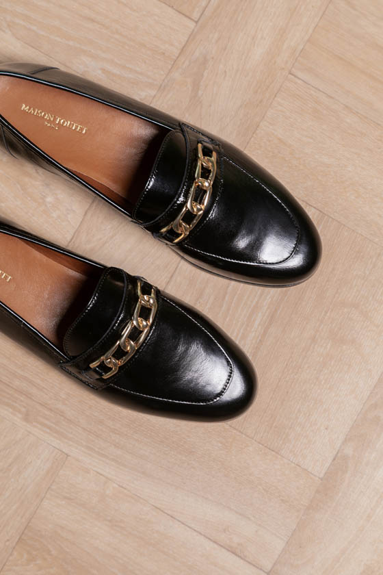 Mocassin brillant best sale