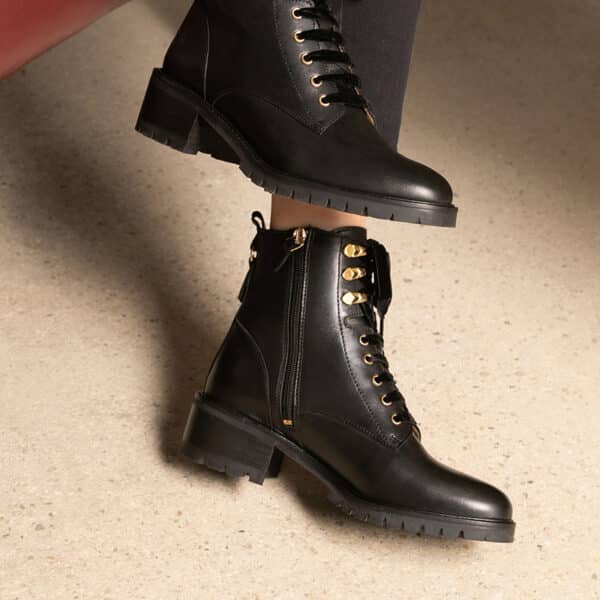 MAISON TOUFET BOTTINES CONFORTABLE NOIR CUIR LISSE ELISABETH .jpg