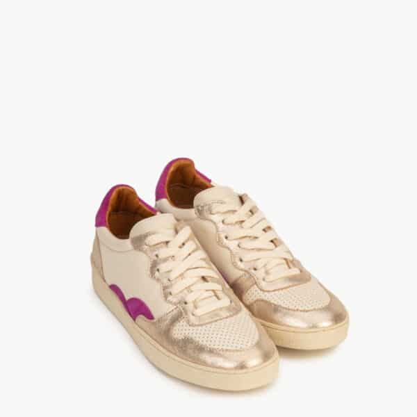 CARRE BASKETS CONFORTABLE DAHLIA CRAIE CUIR VELOURS LISA