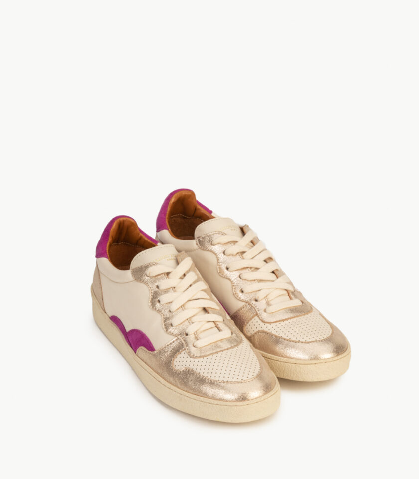 CARRE BASKETS CONFORTABLE DAHLIA CRAIE CUIR VELOURS LISA