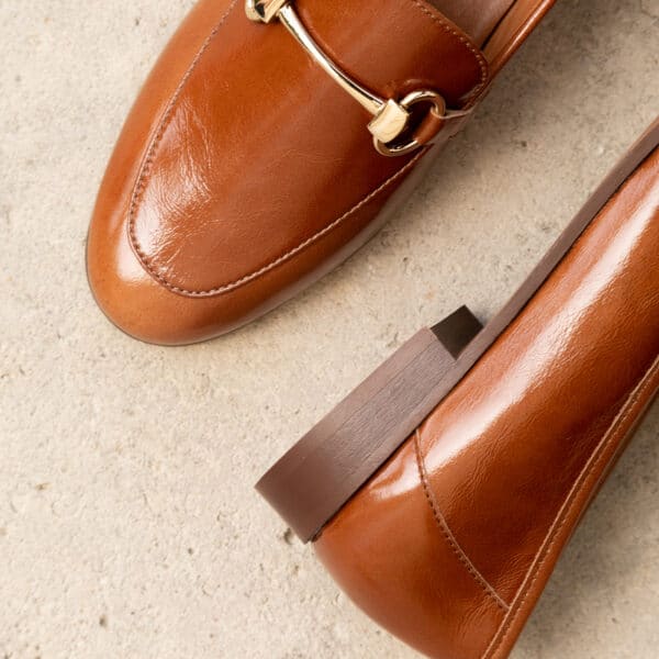 CARRE MOCASSINS CONFORTABLE GROUCHO CUIR VELOURS CLEMENCE
