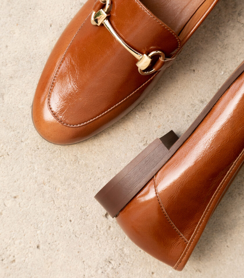 CARRE MOCASSINS CONFORTABLE GROUCHO CUIR VELOURS CLEMENCE