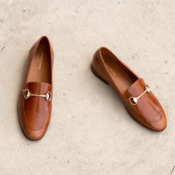 CARRE MOCASSINS CONFORTABLE GROUCHO CUIR VELOURS CLEMENCE