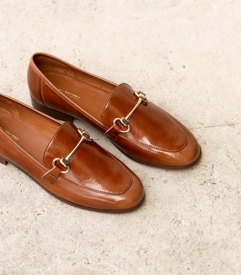 CARRE MOCASSINS CONFORTABLE GROUCHO CUIR VELOURS CLEMENCE