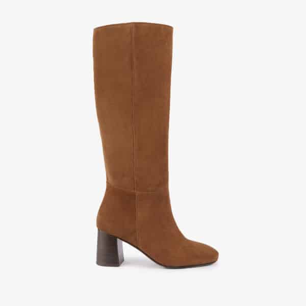 MAISON TOUFET BOTTES CONFORTABLE CAMEL VELOURS PALOMA