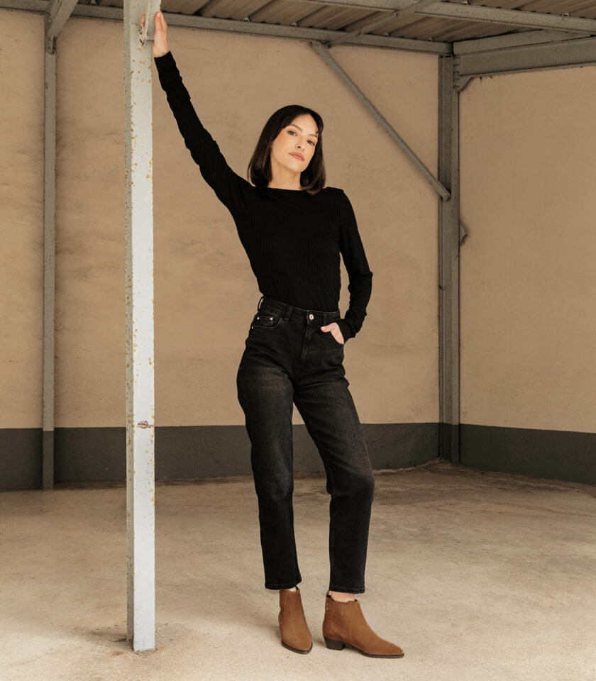 MAISON TOUFET BOTTINES CONFORTABLE CAMEL CUIR VELOURS LINNE