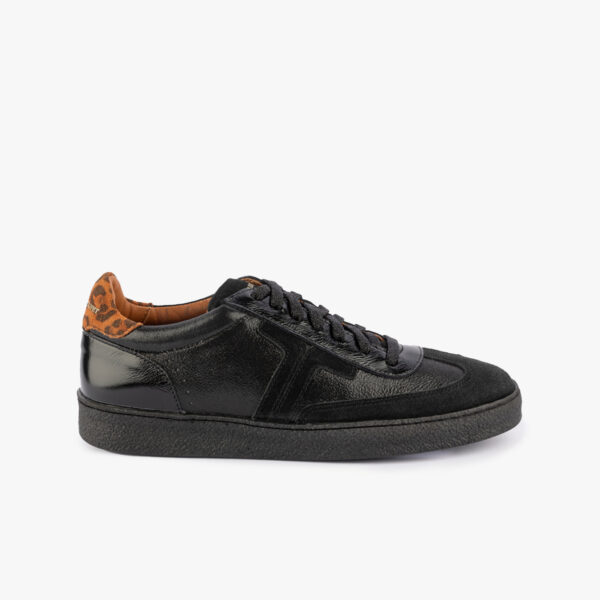 MAISON TOUFET BASKETS CONFORTABLE NOIR SOLVEIG
