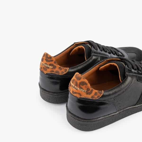 MAISON TOUFET BASKETS CONFORTABLE NOIR SOLVEIG