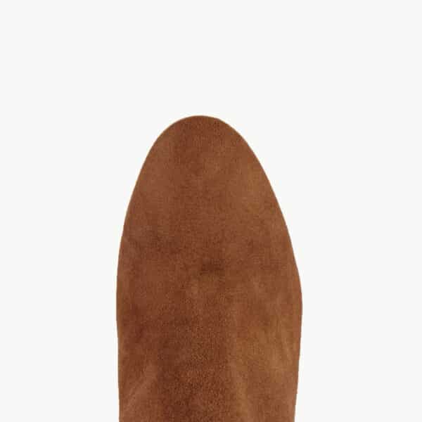 MAISON TOUFET BOTTES CONFORTABLE CAMEL VELOURS PALOMA