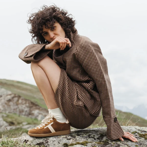 Baskets VISVIM SS15 - Taille US 12 - Marron (Occasion Très Bon État)